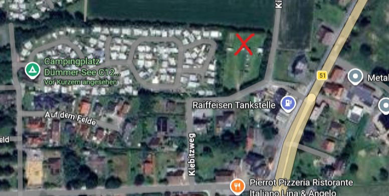 Karte Zeltplatz